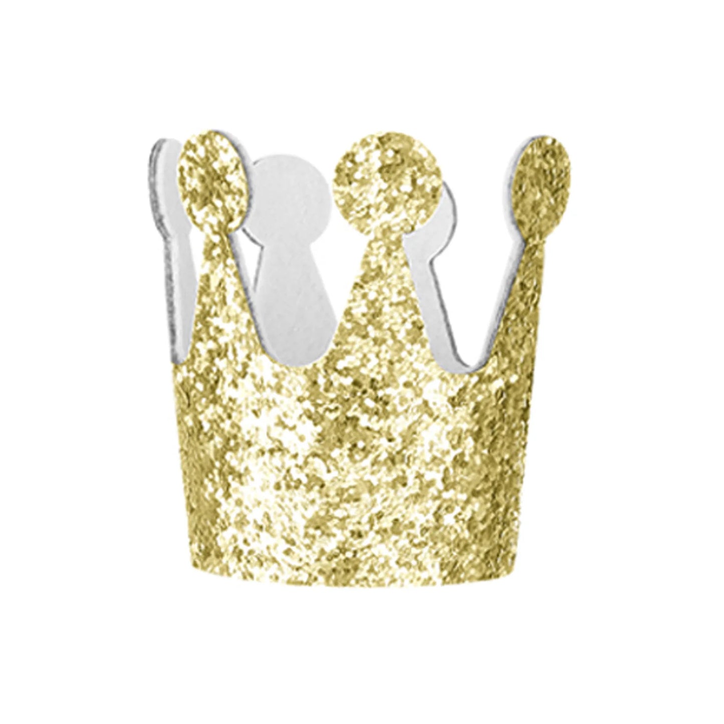 Pet Birthday Hat Glitter Bronzing Dog Crown Birthday Party Cat Dress Up Hat Photo Props