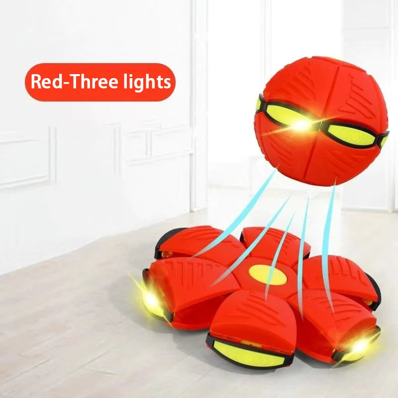 Flying Saucer Bouncing Ball Is A Durable Elastic Fun Dog Pet Toy Suitable for Outdoor Activities Exercise Parent Children Toy