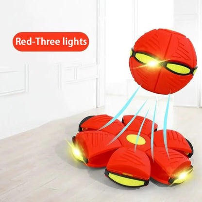 Flying Saucer Bouncing Ball Is A Durable Elastic Fun Dog Pet Toy Suitable for Outdoor Activities Exercise Parent Children Toy