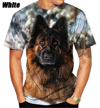 the GOOD SHEPARD - German Shepherd Dog T-Shirts for Men