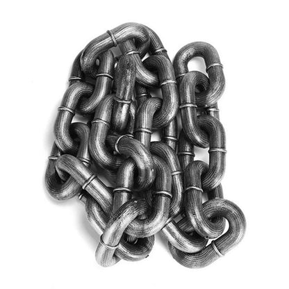 the FLEXILINK PET LEASH - 1.5m Funny Plastic Simulation Chain, Dog Pet Leash, Pet Tractions Rope, Halloween Props