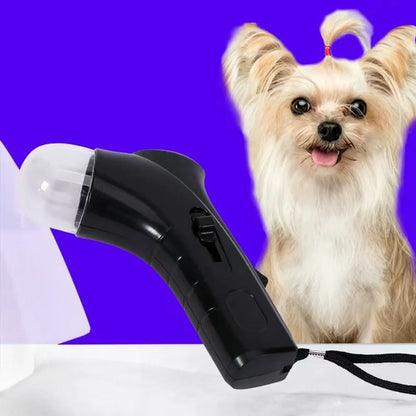 the TREATSTORM LAUNCHER - Dog Food Training Equipment, Portable Interactive Treat Dispenser Launcher Gun, Interactive Puppy Snack Dispenser, Pet Supplies