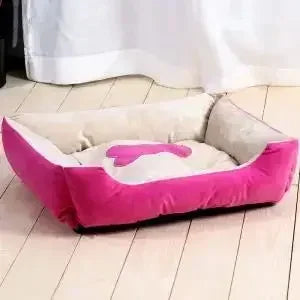 2023 Winter Warm Plush Dog Bed Mat Kennel Soft Fleece Dog Puppy Pet Supplies Nest For Small Medium Dogs House Waterproof Cloth