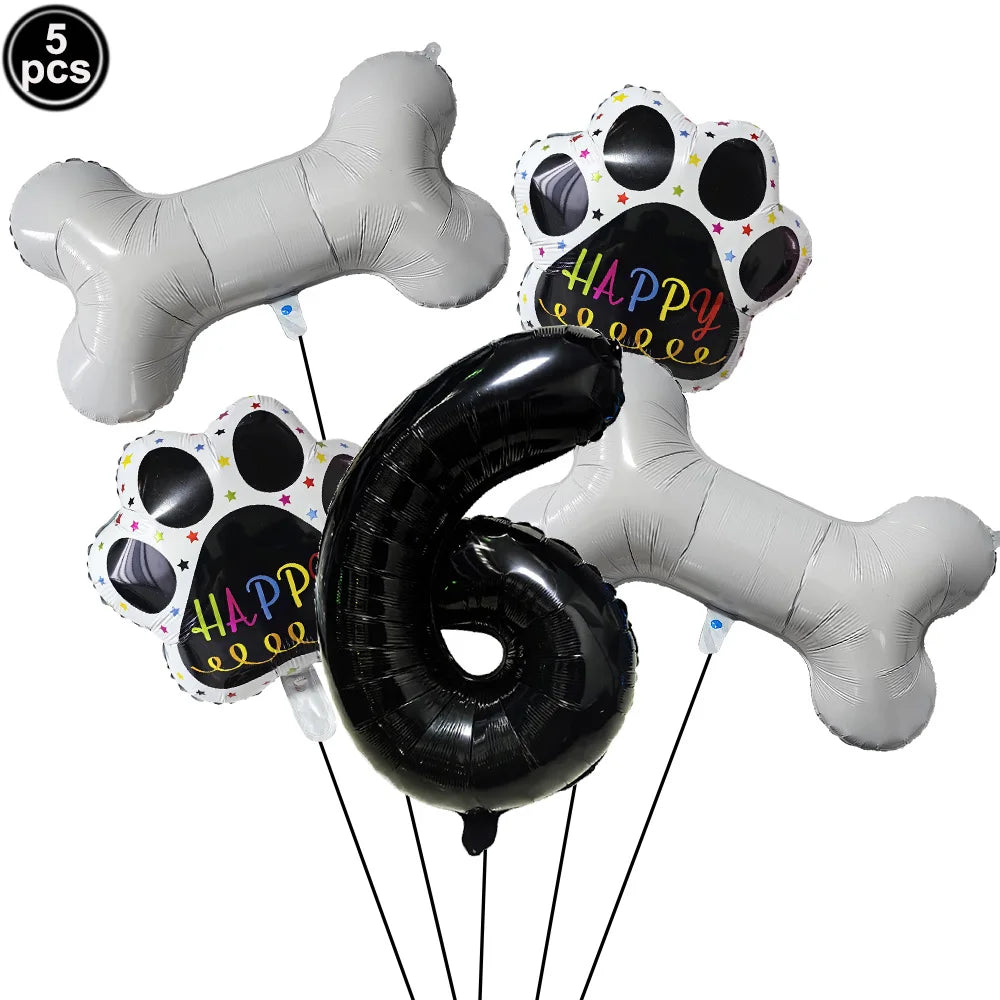 Pet Dog Cupcake Toppers Pet Dog Themed Birthday Party Supplies Dog Face Cake Toppers Puppy Theme Birthday Party Decoration