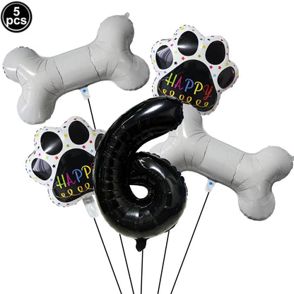 Pet Dog Cupcake Toppers Pet Dog Themed Birthday Party Supplies Dog Face Cake Toppers Puppy Theme Birthday Party Decoration