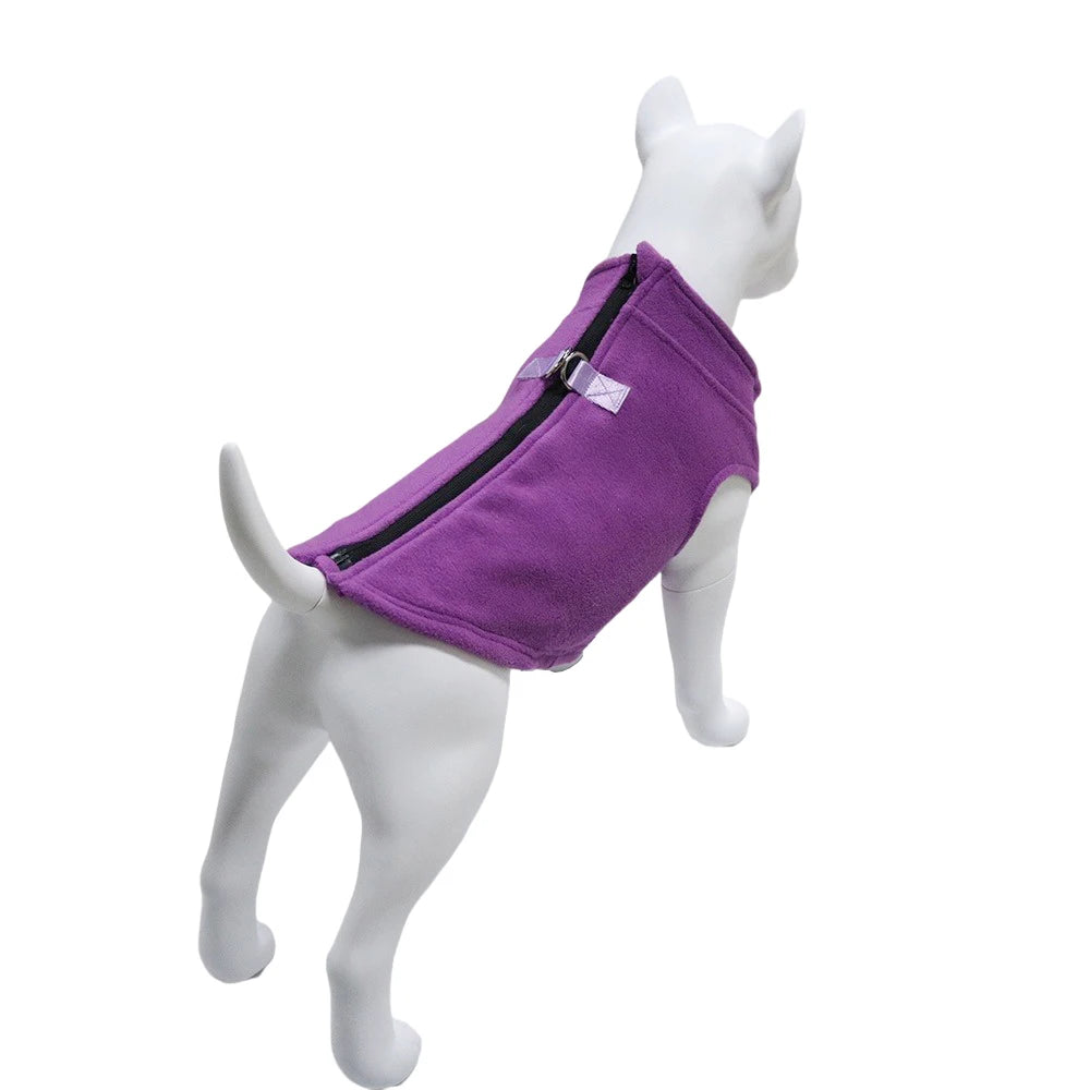 Dog Fleece Clothes Winter Warm Soft Puppy Vest Pet Coats for Small Medium Dogs Outfit French Bulldog Jacket Chihuahua Costumes