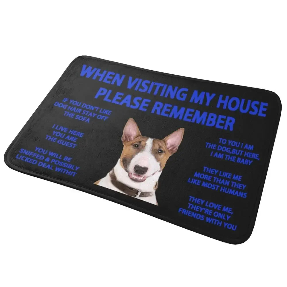 Beagle Dog Doormat Non-Slip Kitchen Bath Mat Living Room Door Floor Entrance Carpet Rug