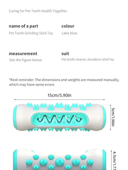 1PCS Dog Dental Chew Toys for Teeth Cleaning Puppy Teething Sticks & Chewable Bone Toothbrush Enzymatic Oral Care Fresh Breath