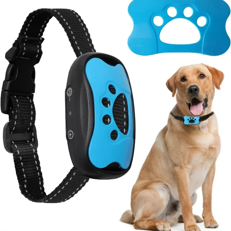 the VIBEQUIET DOG TRAINER - Pet Dog Anti Barking Device, USB Rechargeable Dogs Training Collar, Ultrasonic Stop Barking Vibration Anti-Bark Collar