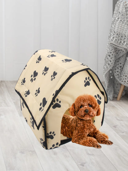 Warm and Comfortable Pets House Detachable and Washable Dog/cat Bed Suitable for Small Dogs and Small To Medium-sized Cats Cave