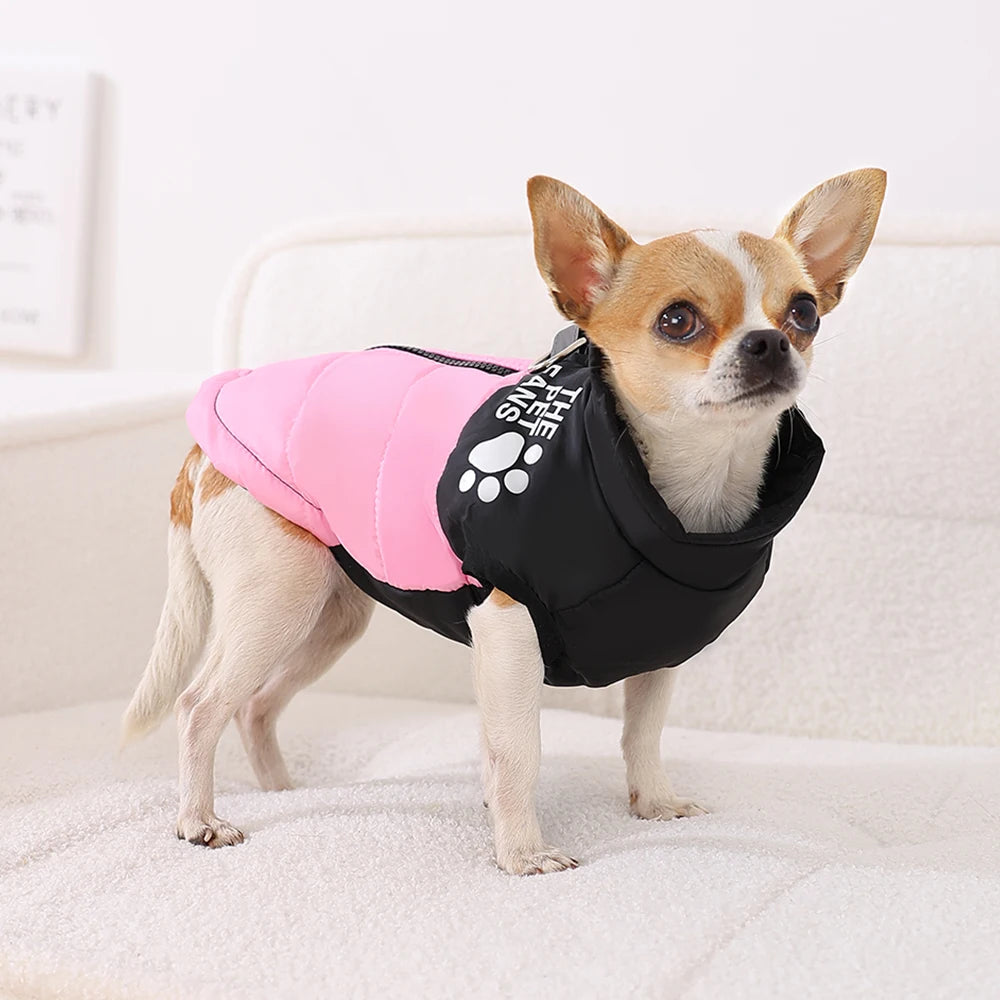 Warm Winter Pet Clothes Windproof Dog Jacket Coat For Small Big Dogs Labrador Costume French Bulldog Golden Retriever Outfits