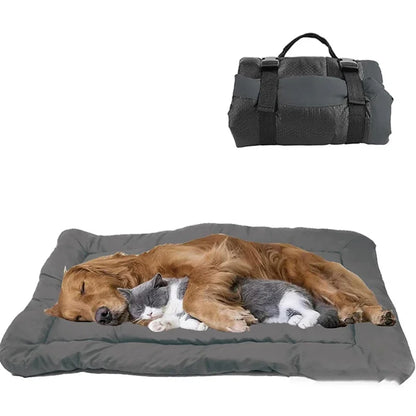 Foldable Outdoor Waterproof Dog Bed Blanket Picnic Dog Mat Car Seat for Small Medium Large Dogs Portable Camping Travel Pet Pad