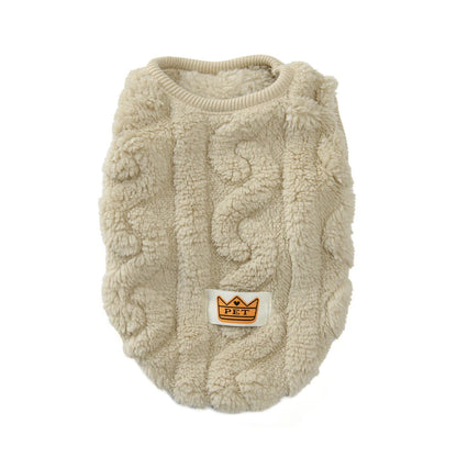 Autumn Winter Pet Cat Clothes Soft Fleece Vest Sweater For Small Dogs Cute Puppy Kitten Pullover Jacket Sphynx Cats Costumes