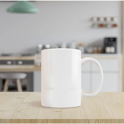 Ceramic Dog Lovers Mug - Insulated Reusable Coffee Cup with "Dogs Make Me Happy" Design - Machine Washable Multipurpose Gift for