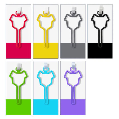 the POOP BAG CARRIER CLIP - Dog Poop Bag Holder, Pet Waste Carrier Clip, Hands-Free Dog Leash Dispenser, Outdoor Walking Puppy Poop Bags Clip, Easy to Carry