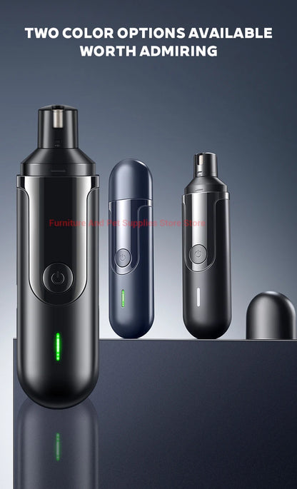 Electric Dog Nail Grinder Pet Nail Clipper USB Rechargeable Pet Nail Trimmers Painless with Polisher Wheel for Small/Large Pets