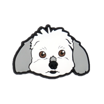 1pcs PVC Dog  Dachshund Corgi Paw Shoe Charms Shoe Decorations Accessories Pins for Women Men Kids Gift,Bulldog Clog Buckles