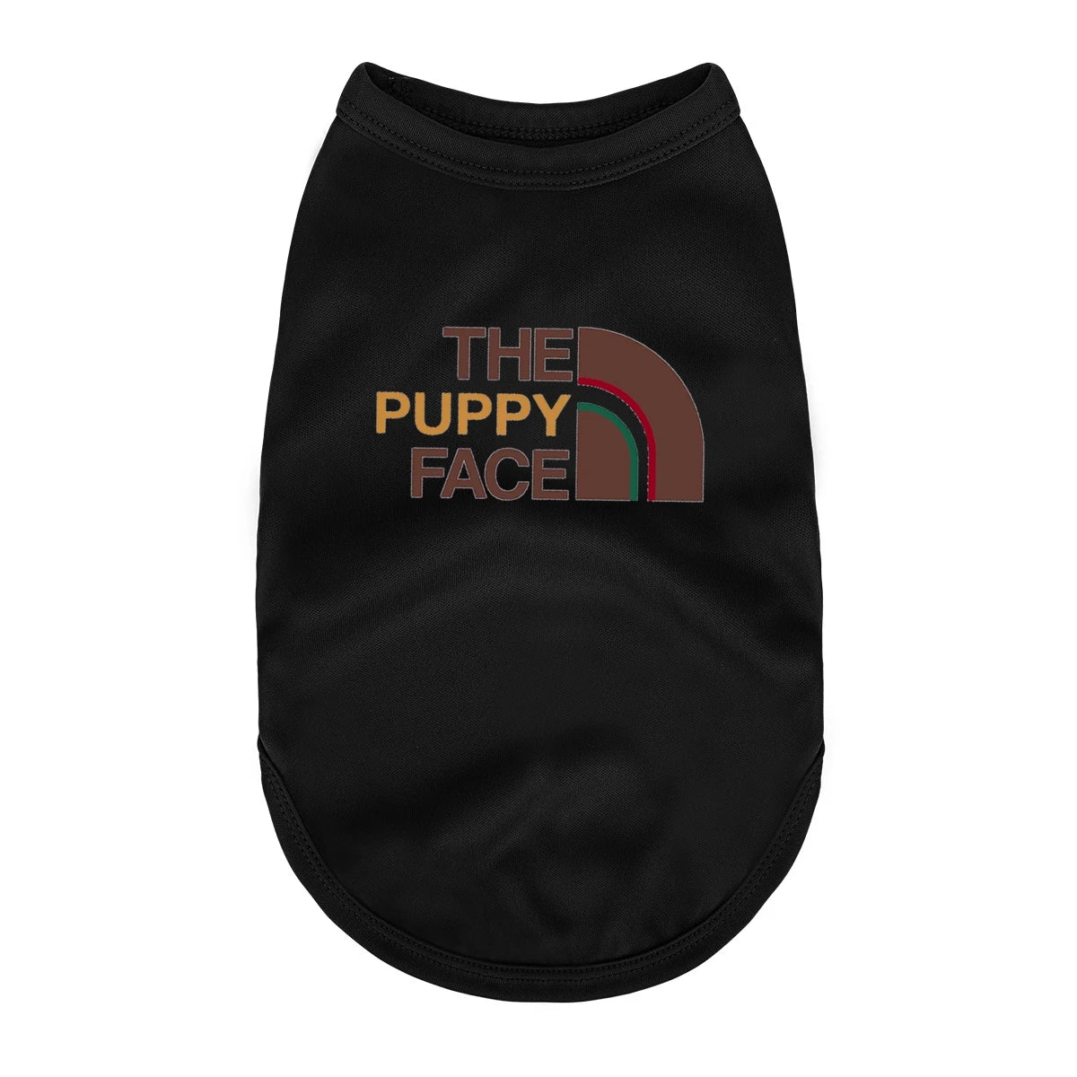 the PUPPY FACE - Dogs Shirt Vest Clothes, Cotton Fashion Summer Puppy, York/Frenchie/French Bulldog/Chihuahua, Small/Medium Breeds Costume T-Shirt