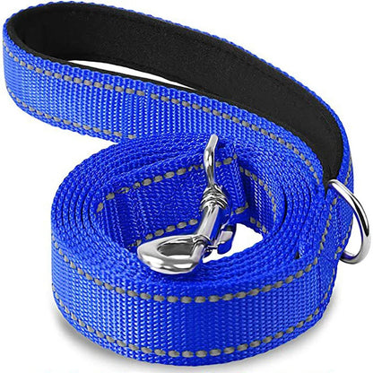 the MOONSTRIDE REFLECTIVE ROPE - Night Reflection Dog/Pet Towing Rope, 1.2/1.5/1.8m Guard Rope, Pet Walking Training Leash, Cats/Dogs Harness Collar Lead Strap