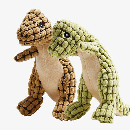 CDDMPET Animals Shape Plush Dog Toy Bite Resistant Squeaky Toys for Small Dogs Interactive Chew Molar Toy Sound Pet Accessories