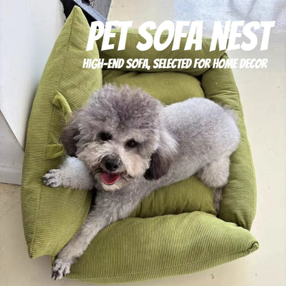 Puppy special sofa kennel winter warm pet Internet celebrity cat nest small dog dog sleeping mat cushion winter bed