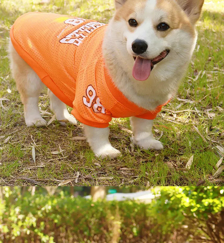 Summer Pet Dog Cooling Vest Fashion Soft Clothing Summer Casual Shirts Small Medium Large Dogs Puppy French Bulldog Pet Clothes