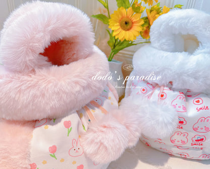 Pet Carriers Travel Products Cat Teddy Puppy Winter Fur Collar Dog Backpack Out  Chest Bag Thickening Warmer  accessories