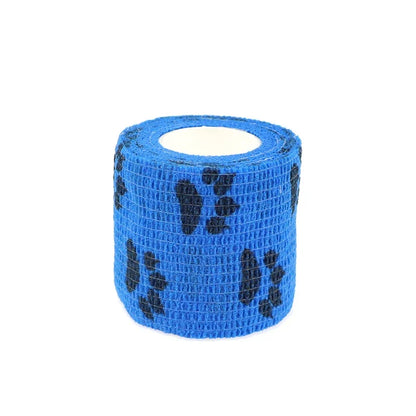 12 Rolls Self Adherent Bandage Elastic Bandage Self Adhesive Bandage Vet Wrap for Dog Cat Horse Pet Animals Ankle Sprains