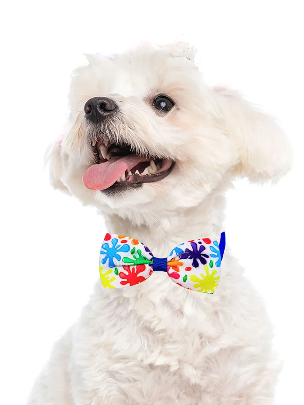 20PCS Summer Small Dog Bow Tie  Sunflower Pet Dog Bowties Collar Summer  Pet Grooming Accessories