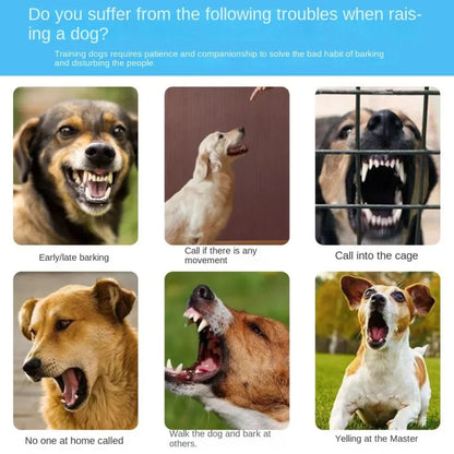 the BARK STOPPER - Intelligent Dog Collar Anti Barking Automatic Stop Device Dog Training Electric Anti Disturbance Stop Barking Waterproof