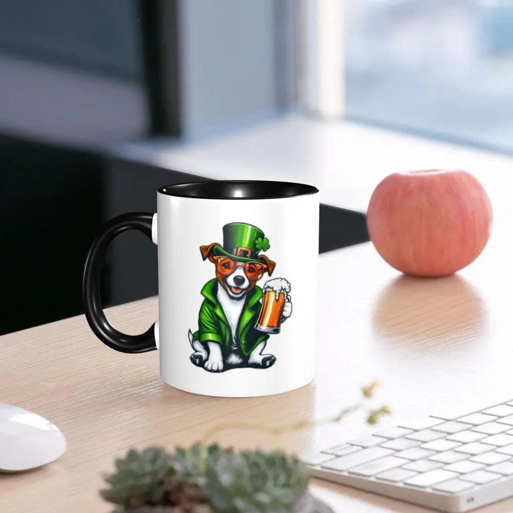 Dog Jack Russell Terrier -cute Gift Jack Russell Terrier For Mom Mug Funny Ceramic Coffee Cups Tea Mugs Milk Cup Drinkware Gifts