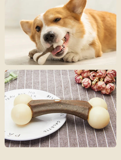 Yite Pet Eating and Playing Series Nylon Snacks Reward Teeth Grinding Bone Solitary Bite Resistant Stick Pet Toy
