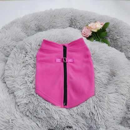 Dog Fleece Clothes Winter Warm Soft Puppy Vest Pet Coats for Small Medium Dogs Outfit French Bulldog Jacket Chihuahua Costumes