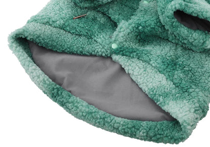 the BIG BEAR WOOL JACKET - HOOPET 3XL-7XL Winter Thick Big Dog Clothes, Lamb's Wool Jacket for Medium/Large Dogs, Windproof Coat, Pet Accessories