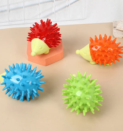 TPR Durable Pet Dog Chew Toys Animal Shaped Dog Squeak Toys Bite Resistant Puppy Teeth Cleaning Toy Dog Accessories