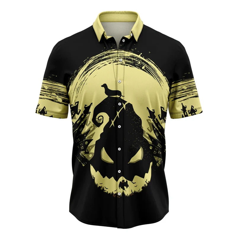 the HAWAIIAN DOG-O - Funny Dachshund Pattern Hawaiian Shirts, Summer Casual Short Sleeve Cute Dog 3D Printed Shirt, Loose Breathable Vacation Blouses