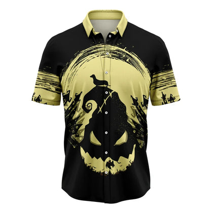 the HAWAIIAN DOG-O - Funny Dachshund Pattern Hawaiian Shirts, Summer Casual Short Sleeve Cute Dog 3D Printed Shirt, Loose Breathable Vacation Blouses