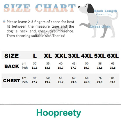 Large Dog Surgery Recovery Suit Cartoon Animal/Fruit Print Cotton Onesie Jumpsuit for Labrador Shiba Golden Retriever