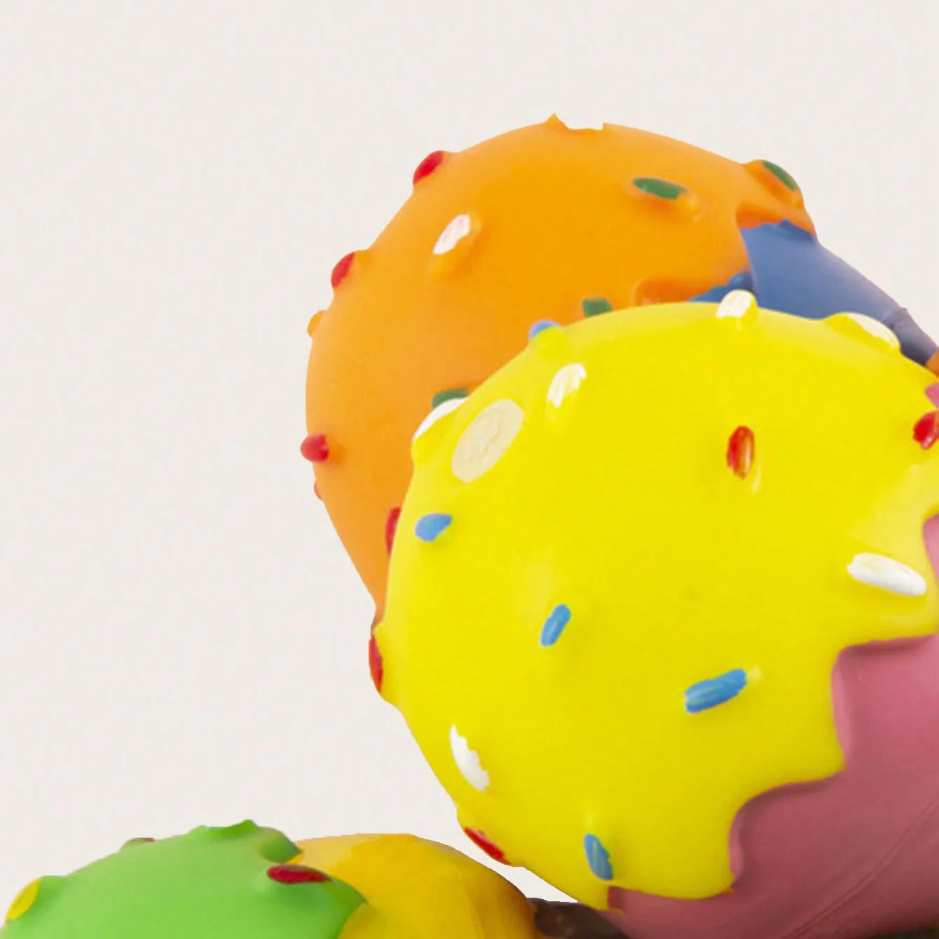 1pc - Dog Squeaky Toy - Interactive Ice Cream Cone Shaped Chew Toy for Dogs, Durable Puppy Teething Plaything for All Breed