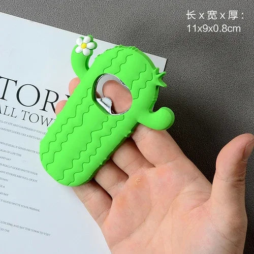 Cartoon Cute Animal Paw Wine Bottle Opener Beer Bottle Opener Cat Magnet Refrigerator Sticker Dog Fridge Magnet Beer Opener