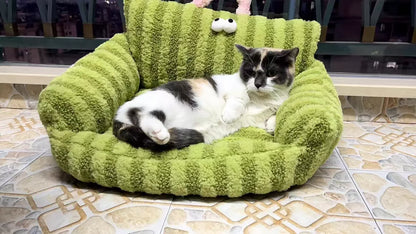 Puppy special sofa kennel winter warm pet Internet celebrity cat nest small dog dog sleeping mat cushion winter bed