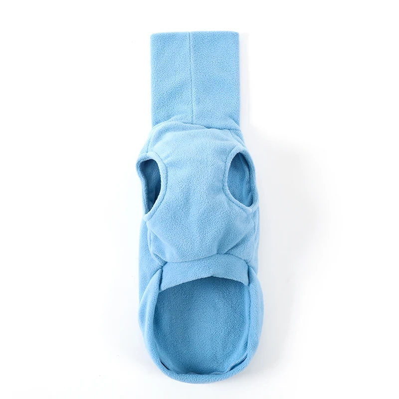 Winter Fleece Whippet Vest Italian Greyhound Clothes Turtleneck Dog Clothes Soft Fleece Clothes