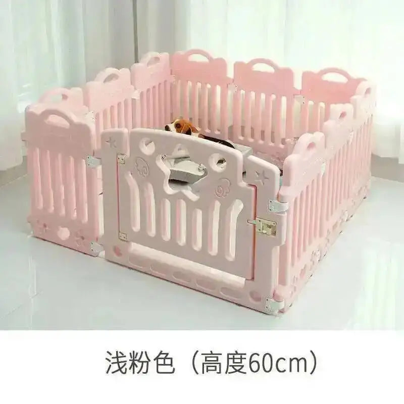 the DOG STAR CORRAL - Doghouses, Modern Dog Plastic Safety Fence, Home Pet Cat/Dog Kennel, Small Dogs Indoor Isolation with Toilet, Dog Cage Pet Supplies