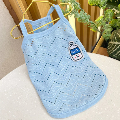 Dog Clothes for Small Dogs Thin Cute Dog Vest Puppy Clothes Breathable Chihuahua Clothes Cat Vest Pet Supplies