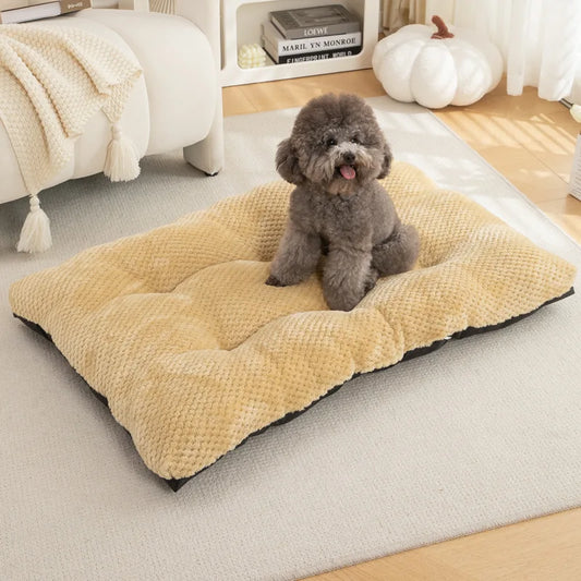 New Autumn  Winter High-End Pet Mat Dog Mat Long Plush Winter Warm Pet Mat Dog Bed Comfortable Cat House Dog House Pet House Mat