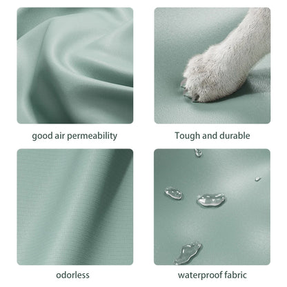 Round Rabbits Fluffy Dog Cat Bed Non-Slip Bottom Waterproof Pet Mattress For Indoor Pets Cat Dog