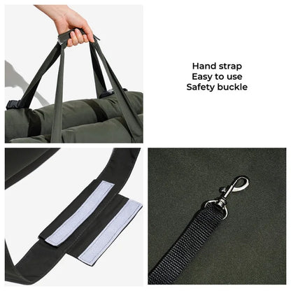 Dog Seat for Car Travel Booster Car Seat for pet Dog cat car Seat Bed Washable Thick Cushion dog carrier bag pet Car Carrier