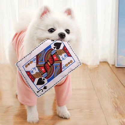 Newspaper Dog Toys Simulation Newspaper Paper Playing Cards Rubbing Sound Small Medium Chew Dog Toys Bite Resistant Tissue
