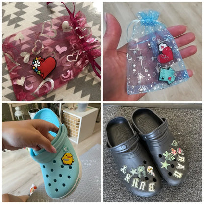 1pcs PVC Dog  Dachshund Corgi Paw Shoe Charms Shoe Decorations Accessories Pins for Women Men Kids Gift,Bulldog Clog Buckles