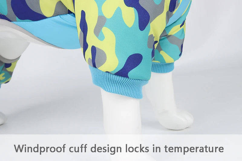 the SNOWPAWS INSULATED JACKET - Winter Warm Thick Pet Dog Jacket, Waterproof Dog Clothes for Small/Medium Dogs, Puppy Coat, Chihuahua/French Bulldog/Pug Clothing